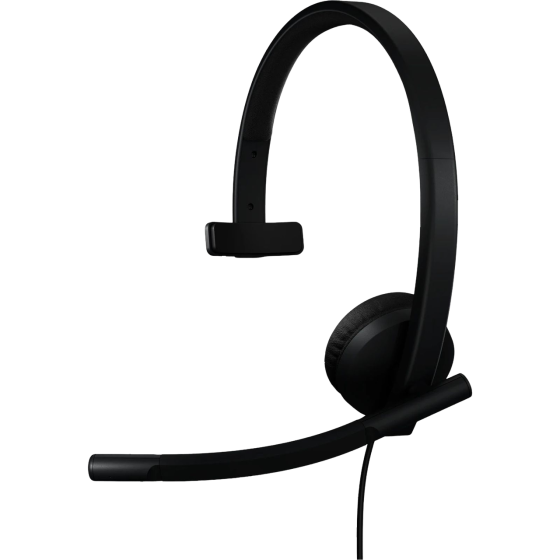 Гарнітура Logitech H570e Corded Mono BLACK-USB-A (981-001426) (7095236) Київ
