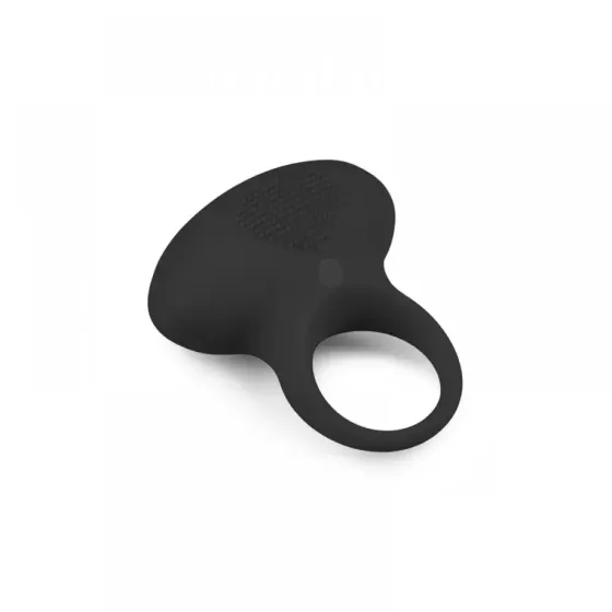 Ерекційне кільце з вібрацією Vibrating Cock Ring Black Sex Aura Київ