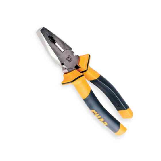 Плоскогубцы 200мм черно-желтые ручки с кусачками провода Мукачево