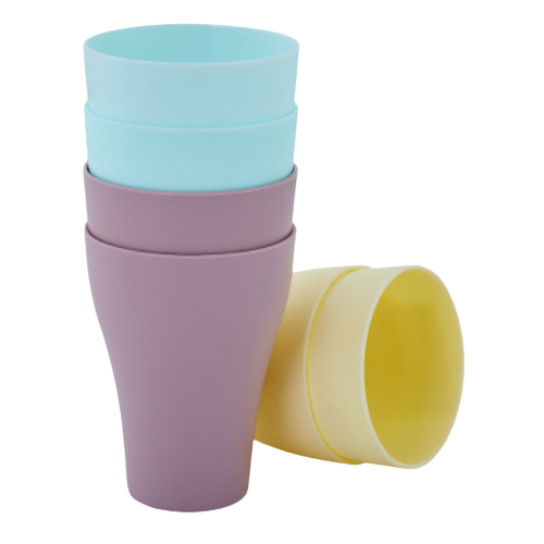 Набір чарок 0,075л 6шт пластик мікс пастель Алеана Житомир - изображение 1