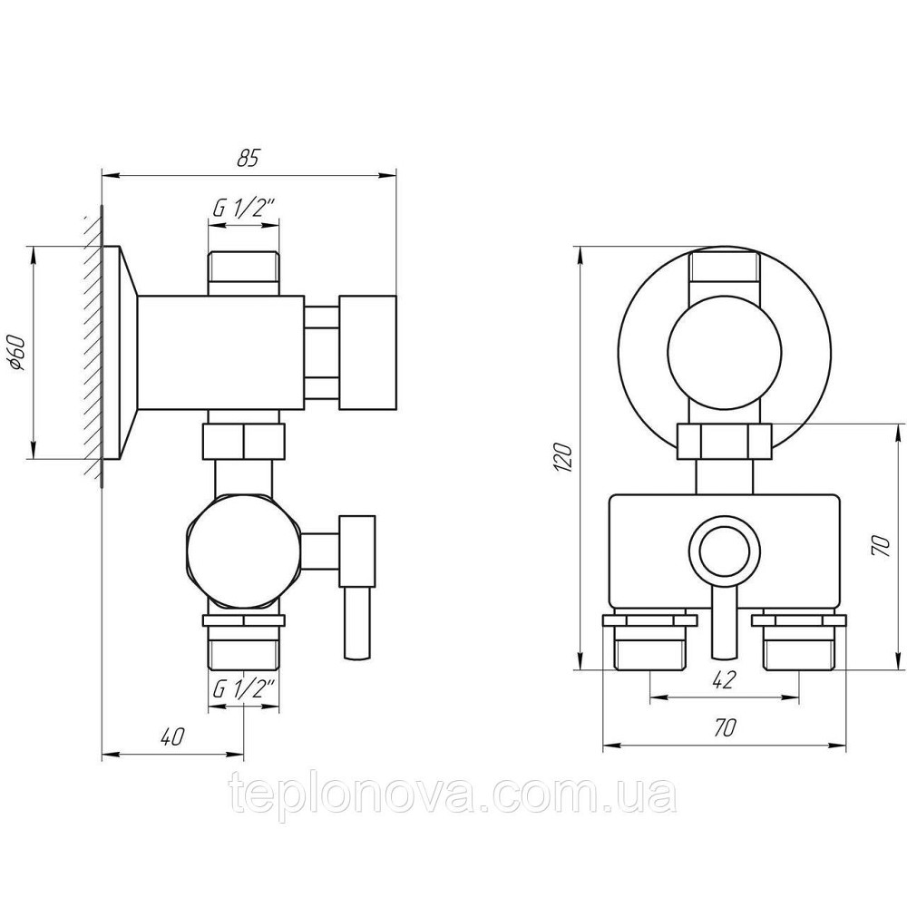 Змішувач-дозатор для душу TREMOLADA ТREMO-468MIX Чернівці - фото 2