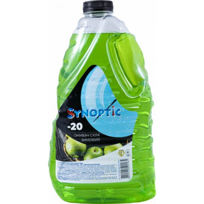 Омыватель автомобильный Synoptic зимний Яблоко (-20) 1л (4820215592253) Винница - изображение 1