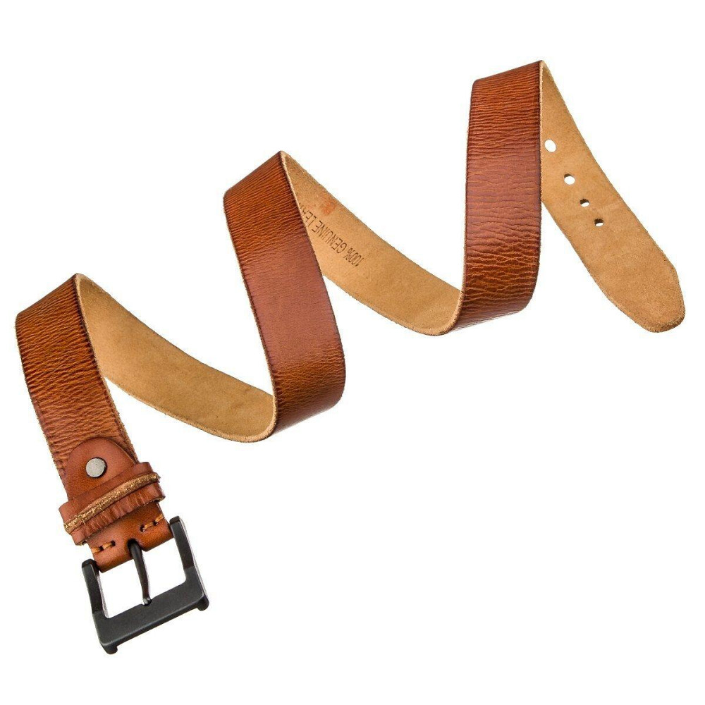 Ремень мужской Vintage 20071 Рыжий Киев - изображение 2