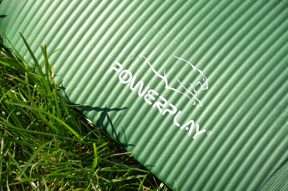 Килимок гімнастичний для йоги та фітнесу PowerPlay 4151 NBR Performance Mat Зелений, 183x61x1.5 см Київ - фото 10