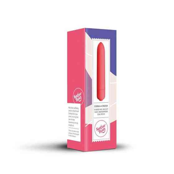 Вибропуля SugarBoo Coral Crush, 10 уровней интенсивности Sex Aura Киев
