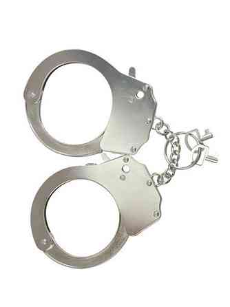 Наручники металлические Adrien Lastic Handcuffs Sex Aura Киев