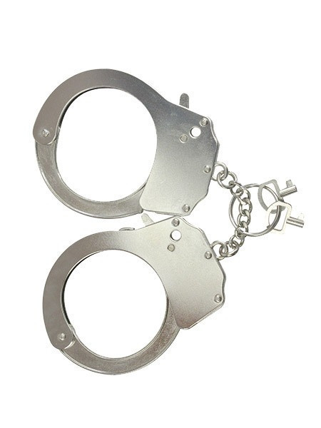 Наручники металеві Adrien Lastic Handcuffs Sex Aura Київ - фото 1