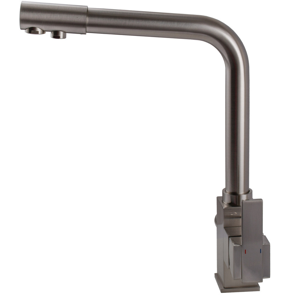 Смеситель для кухни под осмос Globus Lux LAZER GLLR-0100-8-STSTEEL (000014965) Киев - изображение 3