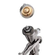 Пистолет покрасочный LVLP d-1.3 с верх. пласт. бачком 600мл Storm Мукачево - изображение 5