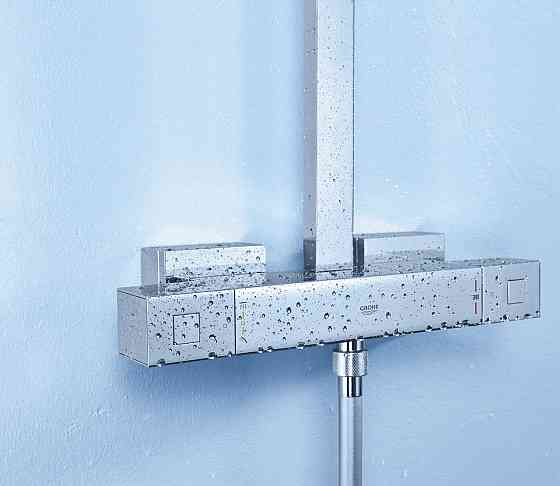 Душова система з термостатом для душа Grohe Euphoria Cube System (26087000) ( 14536 ) ( 12657 ) Харьков