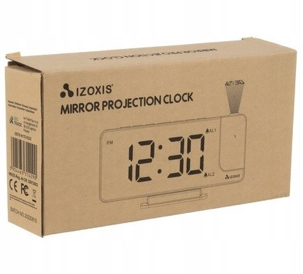Светодиодные Часы LED зеркальные - будильник с проектором Izoxis (19576) Нововолынск - изображение 8