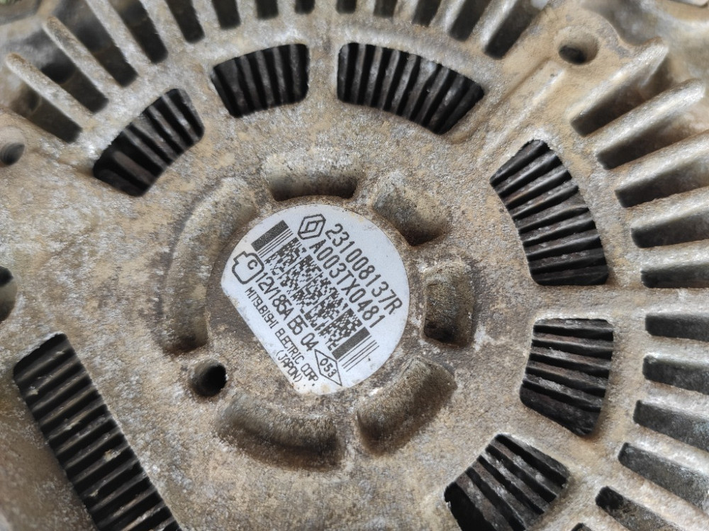 Генератор 185A Opel Movano 2.3 dci 2010-2021 (231008137R) Ковель - фото 4