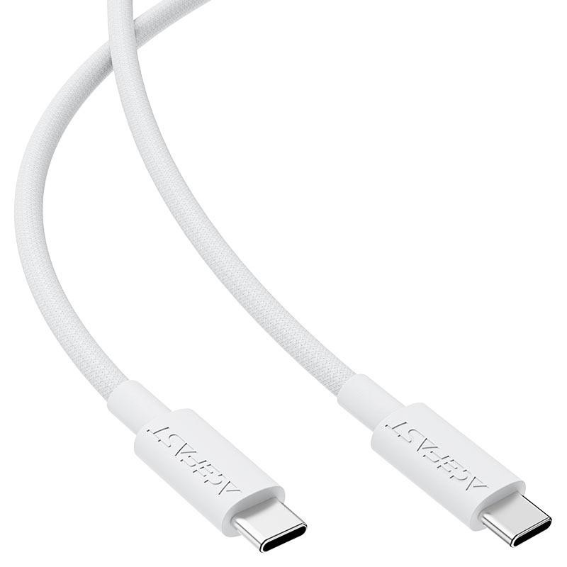 Кабель ACEFAST C18-03 USB-C to USB-C braid charging data cable White Одесса - изображение 3