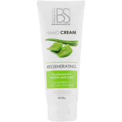Крем для рук Beauty Skin Восстанавливающий с алоэ вера и маслом амаранта 100 мл (4820176190710) Винница