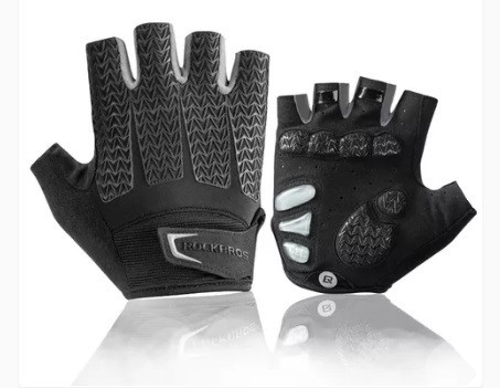 Велосипедные перчатки RockBros взрослые ST-012 Черный Бровары - изображение 1