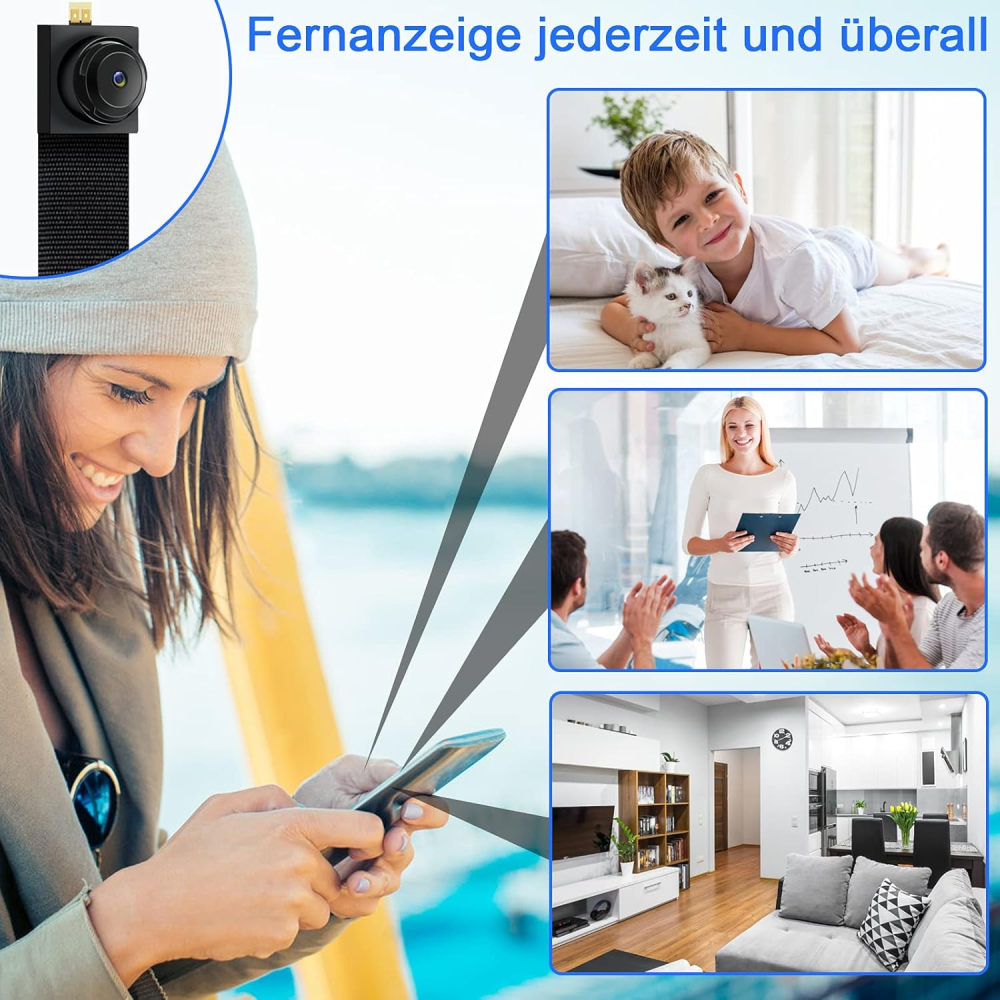 Міні камера WiFi TANGMI Mini HD1080P Луцк - изображение 4