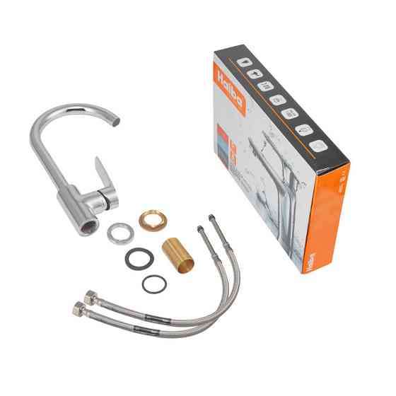 Змішувач для кухні Haiba Troya 017 Nut (HB9662) Київ