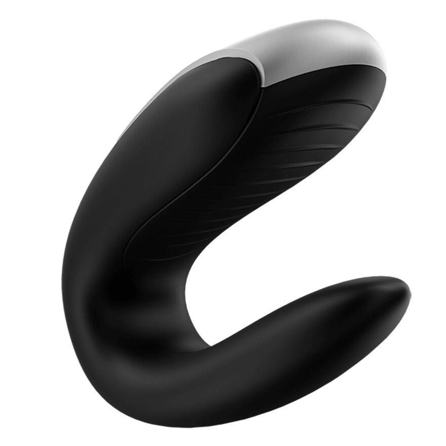 Смарт-вибратор для пар Satisfyer Double Fun (Black) с пультом ДУ Sex Aura Киев - изображение 2