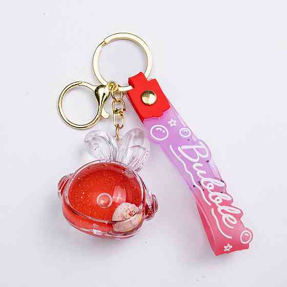 Дитячий брелок Bubble 5×5.5 (см) для ключів, на сумку і рюкзак Червоний HP-55-32R Коломия