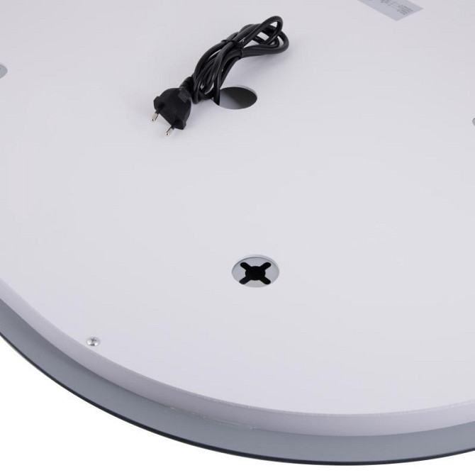 Дзеркало настінне овальне сенсорне Qtap Gemini 600х800 з LED-підсвіткою Touch, з антизапотіванням із димером Харків - фото 10