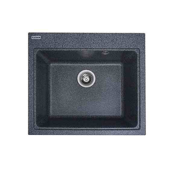 VALESO Гранітна мийка для кухні VALESO VESTA 5852 матова Графіт Киев