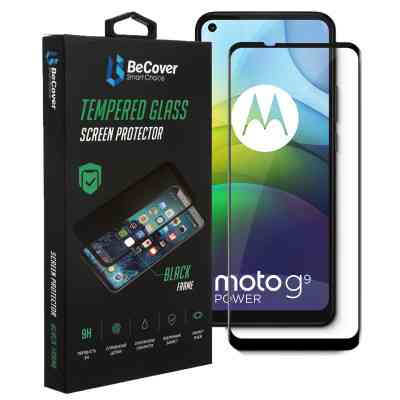 Скло захисне BeCover Motorola Moto G9 Power Black (706085) Вінниця
