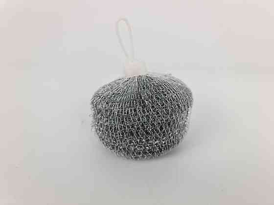 Мочалка залізна (а3 шт. по 10 г) Сітка "Трійка" Наша Фішка (оцинковка) (1 пачка) Харків