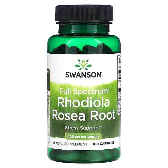 Родиола розовая (Rhodiola Rosea Root) 400 мг 100 капсул Киев