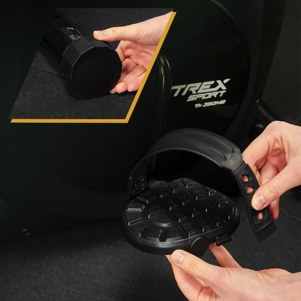 Велотренажер магнитный TX-350MB домашний компактный тренажер для дома кардио и фитнес тренировок ЧЕРНЫЙ Киев - изображение 9