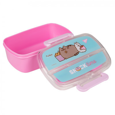 Ланч-бокс детский Yes Pusheen 750 мл с принадлежностями (708161) Винница - изображение 2