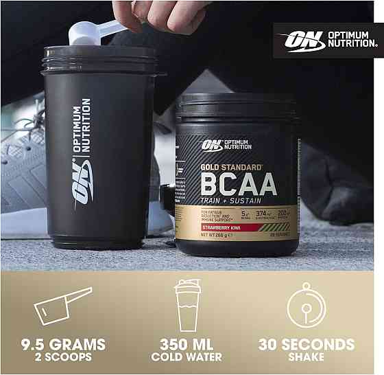 Аминокислота Bcaa Train and Sustain 266g (Малина-гранат) EU Луцк