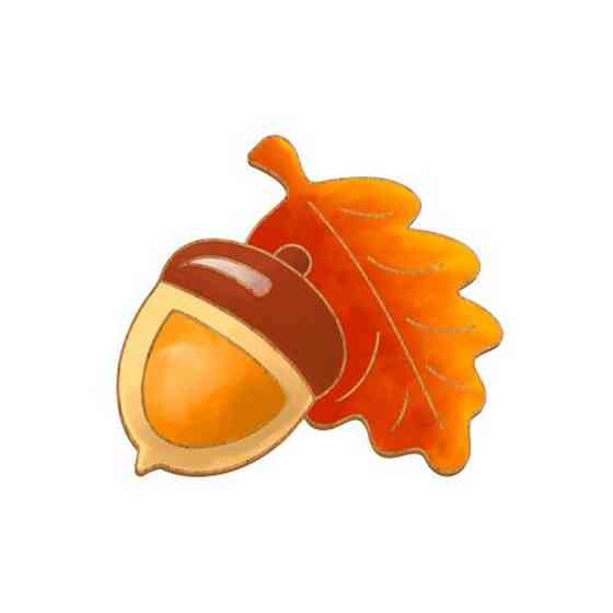 Заготовка броши для раскрашивания 