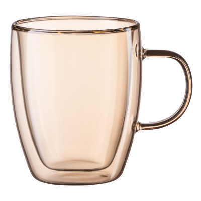 Набор чашек Ardesto Golden Moon GR 270 мл 2 шт золотистий (AR2627BGR) Винница - изображение 1