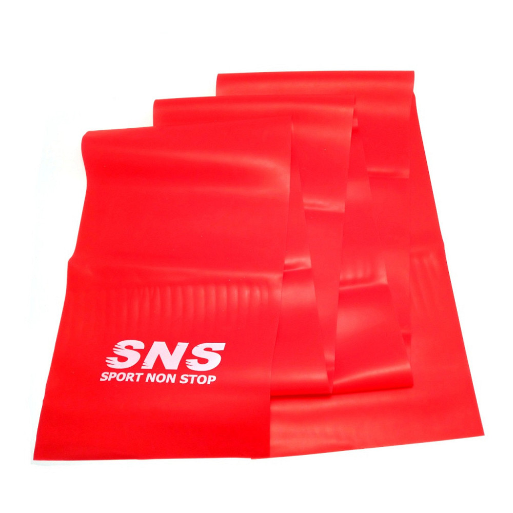 Еспандер латексна стрічка SNS heavy 1515-65 Вишневе - фото 1