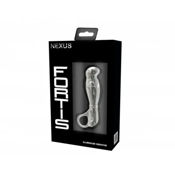 Металлический вибромассажер для простаты и точки G Nexus Fortis Sex Aura Киев