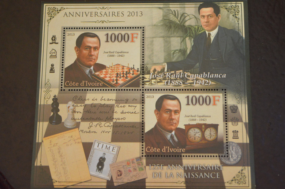 Кот-д’Ивуар. История. Личности. Блок. 2015 год (В-8) Полтава - изображение 1