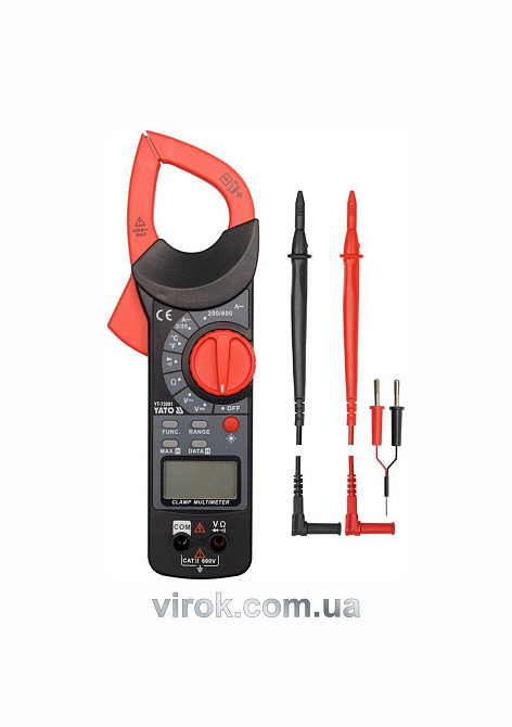 Мультиметр-кліщі для вимірювання електричних параметрів YATO [20] Одесса - изображение 1