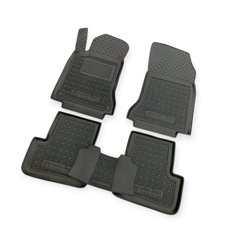 Килимки Мерседес gla (x156) 2014-> борт 2,5 см, з перемичкою салону Мукачево - фото 1