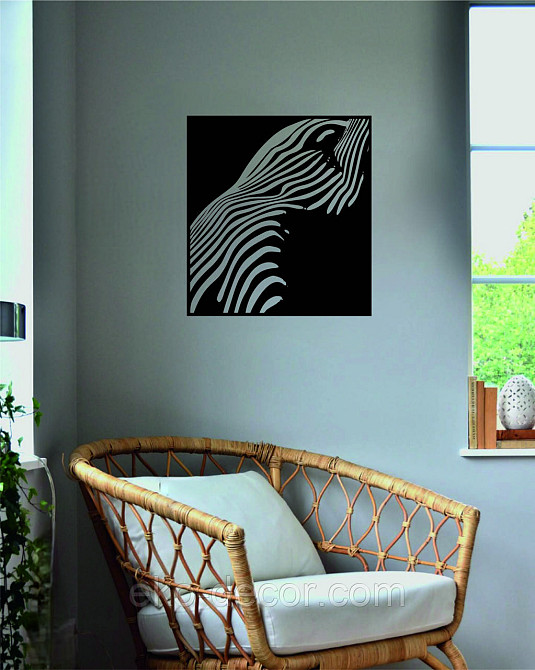 Декоративное настенное Панно «Тело Женщины», Декор на стену 90*83 см, Черный Киев - изображение 3