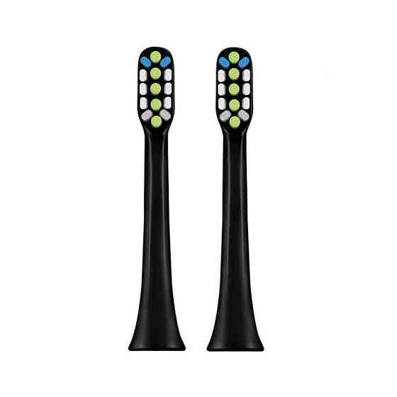 Насадка для зубної щітки Xiaomi SOOCAS X1/X3/X5 BH01B (Чорні, 2 шт) Николаев