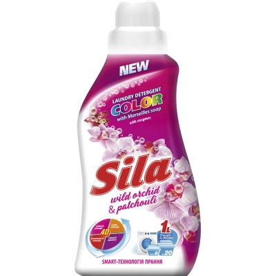 Гель для стирки Sila Color 1 л (4820023369726) Винница - изображение 1