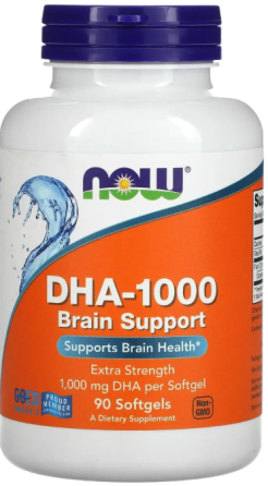 ДГК омега 3 Now Foods DHA-1000 1000 мг 90 гел капс Киев