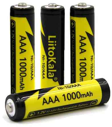 Акумулятор ААА 1000мАг 1.2В LiitoKala Ni-10/ААА Київ