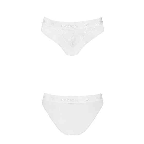Трусики з широкою гумкою і мереживом Passion PS001 PANTIES S, white Sex Aura Київ