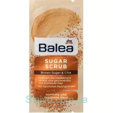 Маска для обличчя Цукровий скраб Коричневий цукор та Чіа Balea, 16 ml (Німеччина) Balea Sugar Scrub  Львів - фото 1
