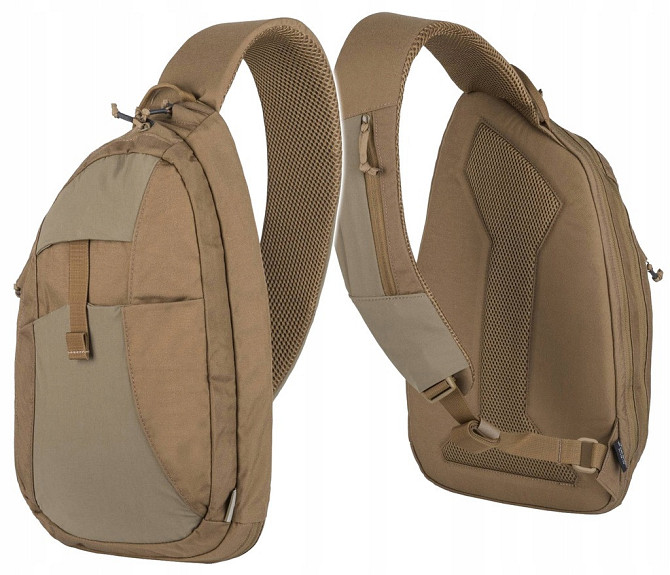 Тактичний Рюкзак однолямковий 6.5 літрів Helikon-Tex "EDC Sling" (PL-ESB-CD-11) Coyote Нововолинськ - фото 1