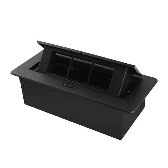 LIVOLO Меблева розетка потрійна LIVOLO біла, вбудована у стільницю, для кухні/офісу/конференц-з Коломия