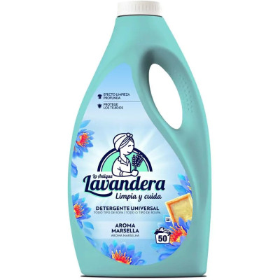 Гель для прання La Antigua Lavandera Марсельський аромат 2.5 л (8435495826798) Вінниця - фото 1