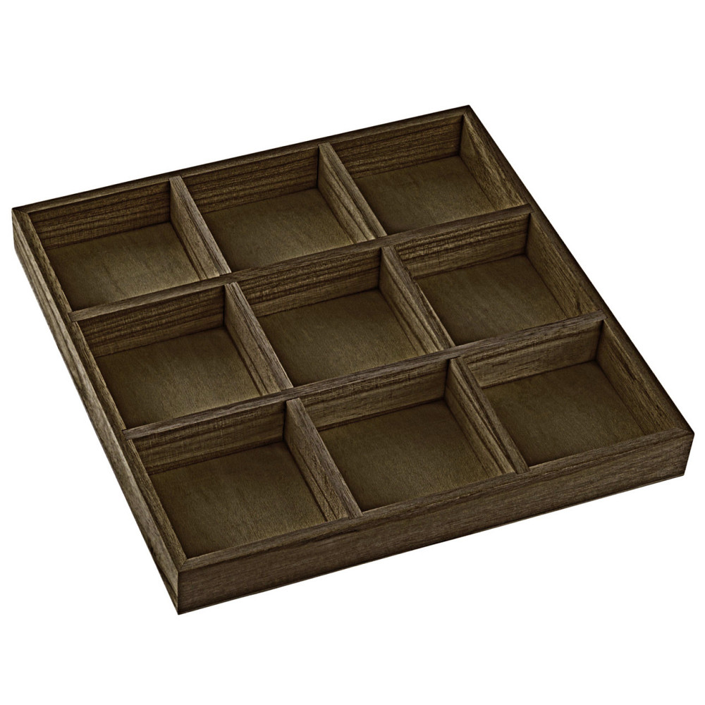 Менажниця дерев'яна "Тоначе" сепія Миколаїв - фото 1