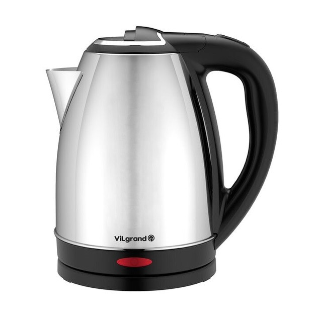 Чайник електричний нержавіюча сталь VILGRAND VS2060 silver BX-85 Львів - фото 1